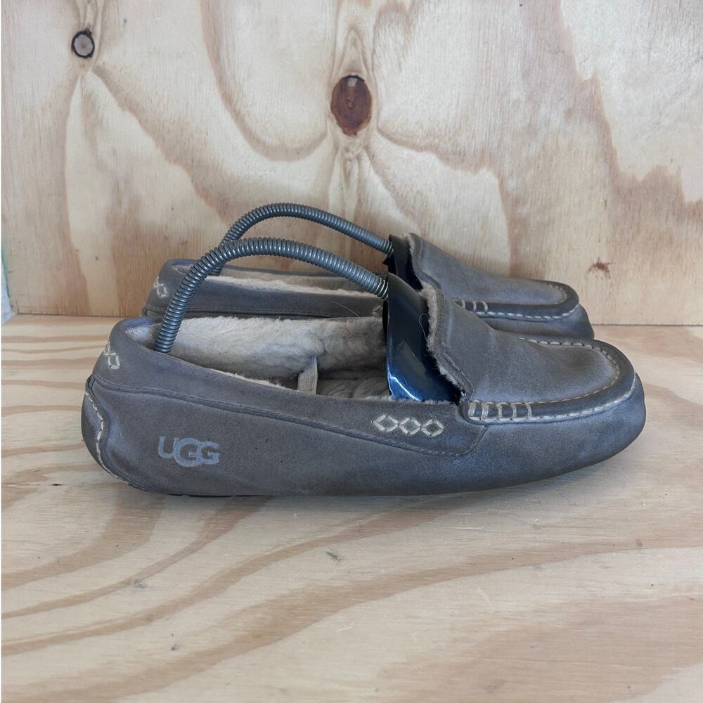 UGG - Ansley Chestnot Slip-On - Slippers - Gray - Women's - 9 - S/N 1106878